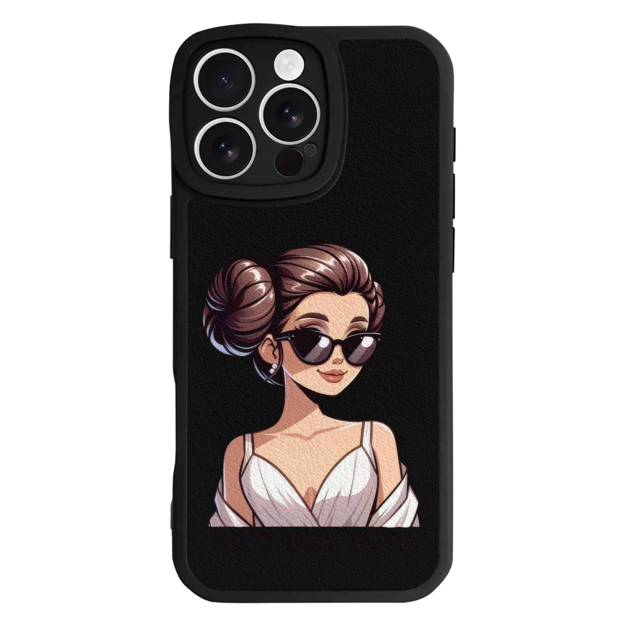 （画像用） スター・ウォーズ Star Wars 【iPhone 16シリーズ対応】シリコンスマホケース（レザー調） 材質：シリコン